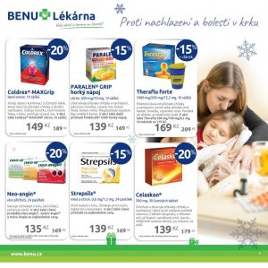 akční leták BENU Lékárna 1.12.2018-31.12.2018
