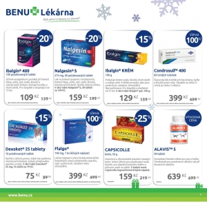 akční leták BENU Lékárna 1.12.2018-31.12.2018