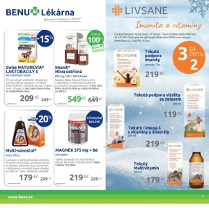 akční leták BENU Lékárna 1.12.2018-31.12.2018