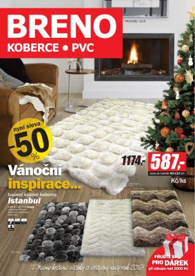 akční leták Breno koberce 3.12.2018-31.12.2018