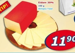Sýr Eidam 30%
