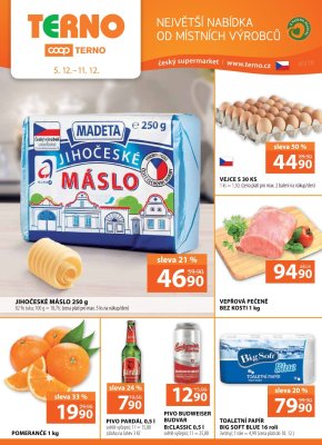 akční leták COOP 5.12.2018-11.12.2018