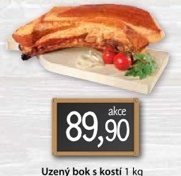 Uzený bok s kostí