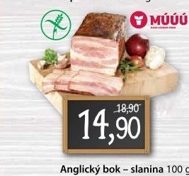 Anglický bok Maso uzeniny Písek