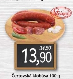 Čertovská klobása Steinex
