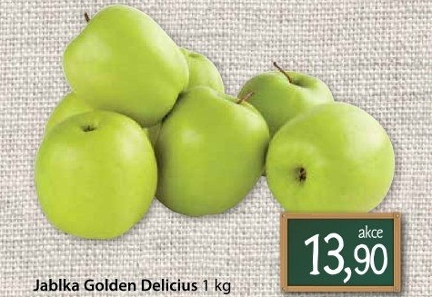 Jablka Golden Delicious