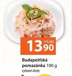 Budapešťská pomazánka