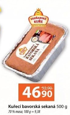 Sekaná drůbeží bavorská Vodňanské kuře