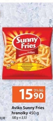 Hranolky mražené Sunny Fries Aviko