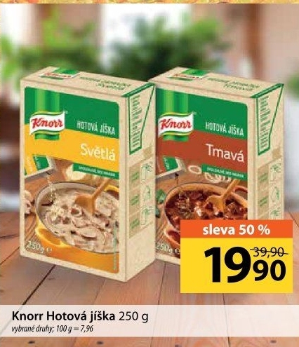 Jíška hotová Knorr