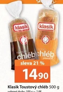 Toustový chléb Coop Klasik