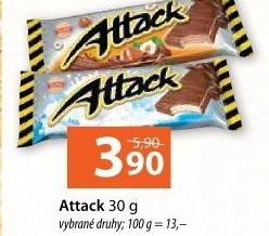 Oplatky Attack Sedita