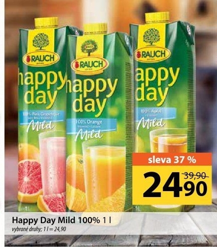 Džus Happy Day Mild Rauch