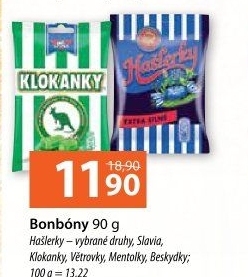 Bonbony Hašlerky Sfinx