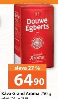 Mletá káva Grand Aroma Douwe Egberts