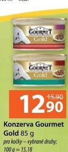 Konzerva pro kočky Gold Gourmet Purina