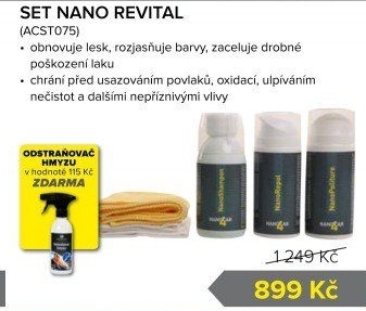 Autokosmetika Nano Revital set Starline