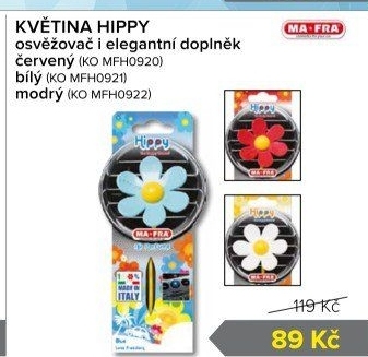 Osvěžovač do auta Hippy Ma-Fra