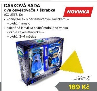 Dárková kazeta osvěžovače do auta Tuning Power Air
