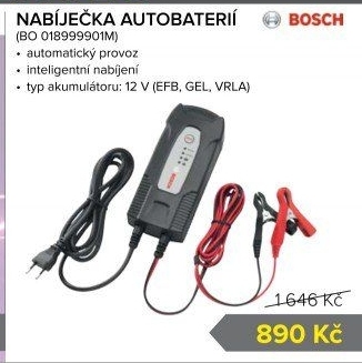 Nabíječka autobaterií C1 Bosch