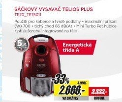 TE70 TE75011 VYSAVAČHOOVER