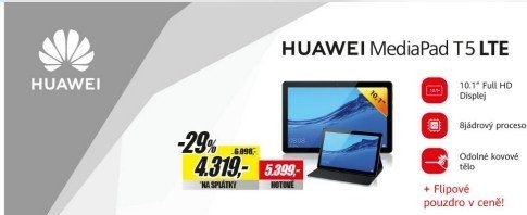 MediaPad T5 10 + flipové pouzdroSADA