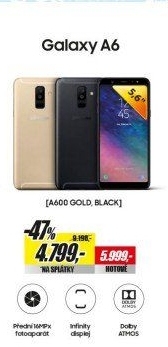 SM A600 Galaxy A6 BlackSAMSUNG