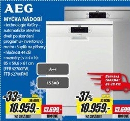 FFB 62700PW MYČKA NÁDOBÍ 60CMAEG