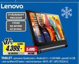 YOGA 3 10,1 16GB 2GB An5.1 AnyPen LENOVO