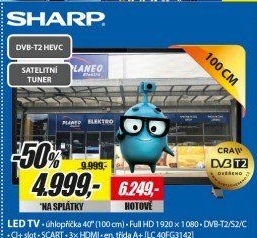 LC 40FG3142 100Hz, DVB-S2/T2 H265 SHARP