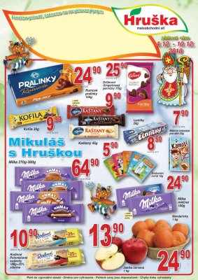 akční leták Hruška 4.12.2018-10.12.2018