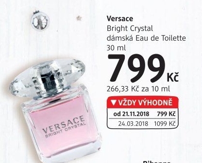Toaletní voda dámská Bright Crystal Versace