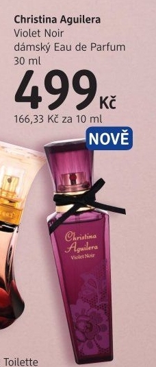 Parfémovaná voda dámská Violet Noir Christina Aguilera