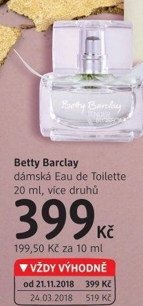 Toaletní voda dámská Betty Barclay
