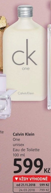 Toaletní voda One Calvin Klein