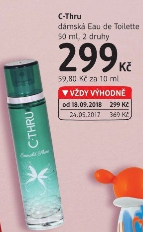 Toaletní voda dámská C-Thru