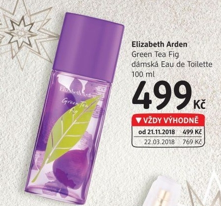 Toaletní voda dámská Green Tea Fig Elizabeth Arden