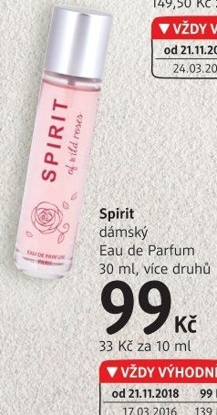 Parfémovaná voda dámská Spirit
