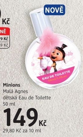 Toaletní voda dětská Minions