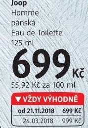 Toaletní voda pánská Homme Joop!