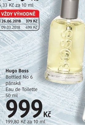 Toaletní voda pánská Bottled No. 6 Hugo Boss