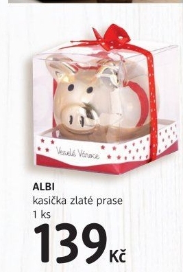 Pokladnička Albi