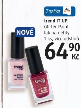 Lak na nehty Glitter Paint Trend IT UP
