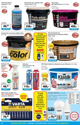 akční leták Barvy a laky drogerie 6.12.2018-22.12.2018