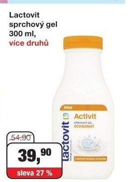 Sprchový gel Lactovit