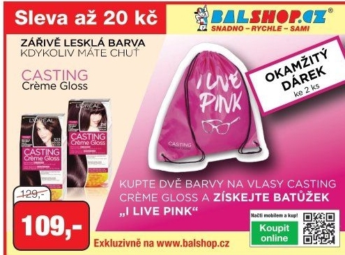 Barva na vlasy Casting Créme Gloss L'