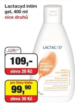 Intimní emulze Lactacyd Pharma