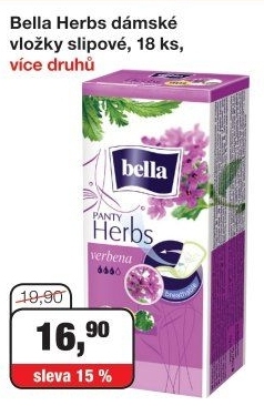 Vložky dámské slipové Panty Herbs Bella