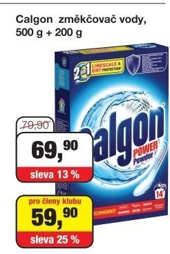 Změkčovač vody Calgon