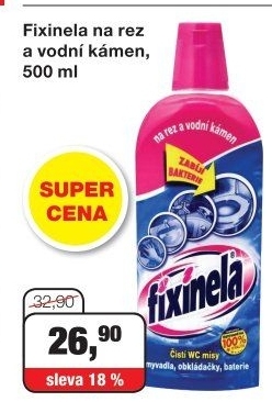 Čistič na rez a vodní kámen Fixinela